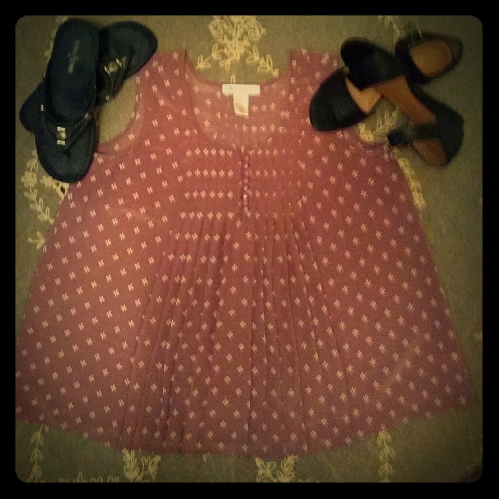 Roaman's Sleeveless Dressy Top/Tunic
